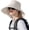 Bg8112-beige, variant on Women Large Brim Sun Hat with Neck Flap, Men Quick Dry Hiking Fishing Safari Hat UPF 50+