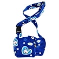 thumbnail image 5 of WASHABLE Dog Diaper for MALE Boy FLEECE Belly Band Reusable with SUSPENDER size Large (waist: 16" - 19") BUNNY - Blue, 5 of 6