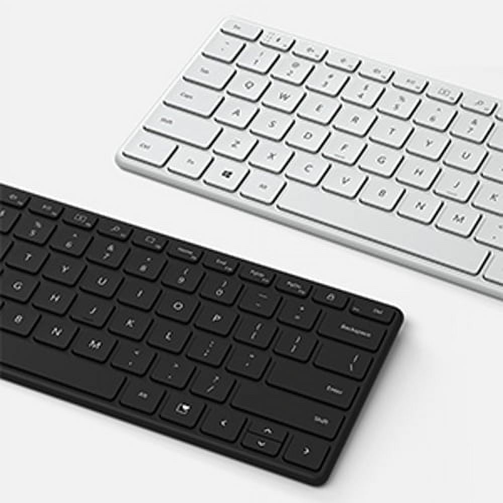 Microsoft Designer Compact Keyboard - Matte Black. Standalone 