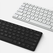 Microsoft Designer Compact Keyboard - Matte Black. Standalone Wireless Bluetooth Keyboard. Compatible with Bluetooth Enabled PCs/Mac