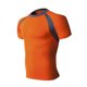 thumbnail image 1 of pstuiky camiseta de hombre, Camisa informal de manga corta con cuello alto y botones para hombre, color liso camisas casuales para hombre xxl, 1 of 2
