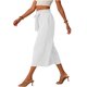 thumbnail image 4 of Pantalones Sueltos para Mujeres de Verano Pata Recta de Color Sólido con Bolsillos Y Cintura Elástica para Pantalones Casuales para Mujeres de Verano, 4 of 6