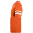 thumbnail image 4 of SLEEVE STRIPE JERSEY ORA/WHI XL, 4 of 5