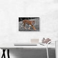 thumbnail image 2 of ARTCANVAS Tiger In Forest Canvas Art Print - Size: 18" x 12" (0.75" Deep), 2 of 9
