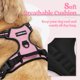 thumbnail image 2 of Arnés para perros Rabbitgoo, sin tirones, ajustable, acolchado suave, S, rosa, 2 of 7