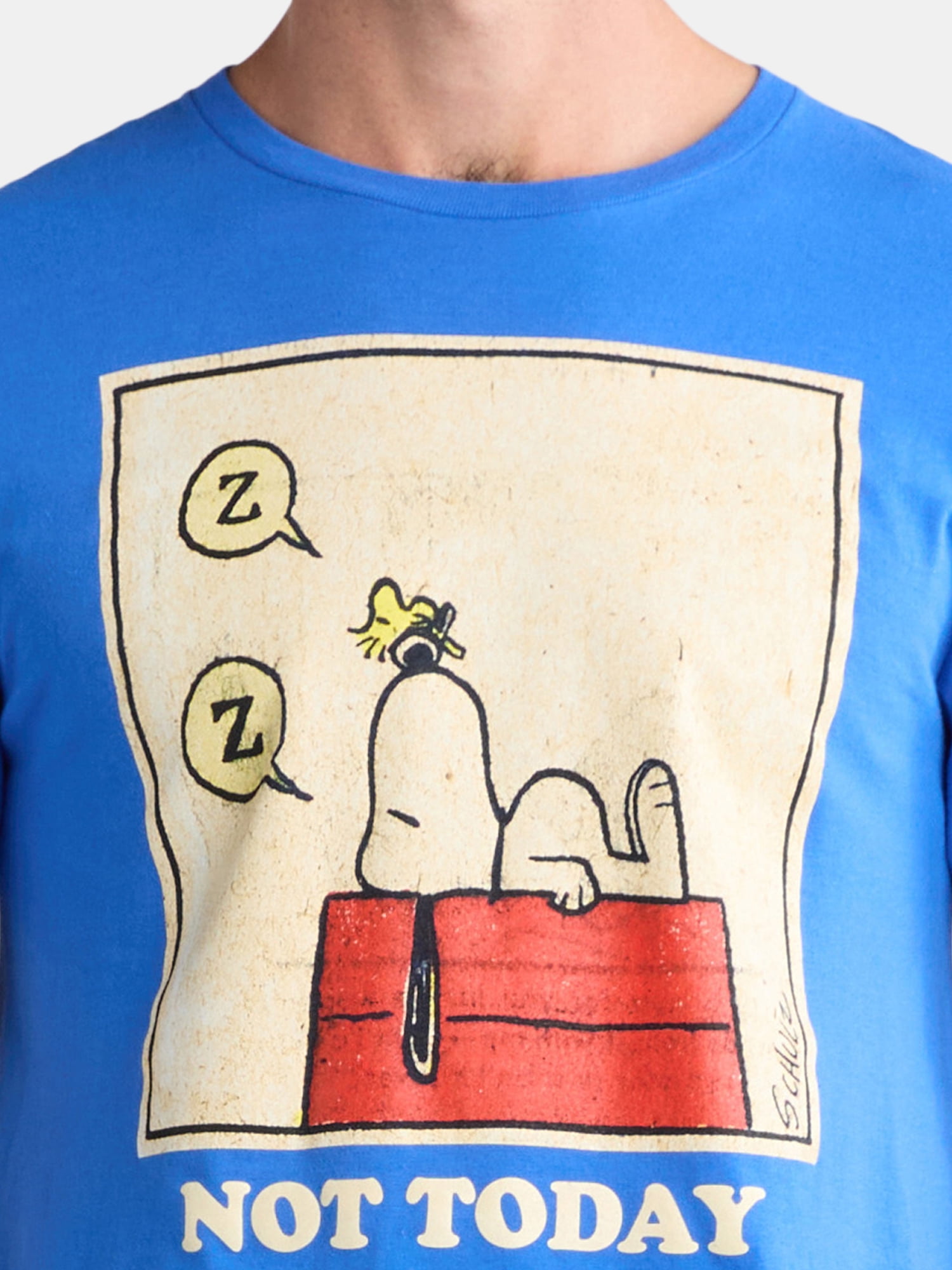 Peanuts Men’s & Big Men’s Graphic Tees, 2-Pack, Sizes S-3XL