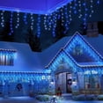 thumbnail image 1 of Luces LED de seguridad para exteriores, carámbano de Navidad de 24V, decoraciones para exteriores, guirnalda de calle para la casa, adorno de Año Nuevo 2024, 2024, 1 of 4