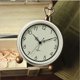 thumbnail image 5 of Reloj despertador, reloj de mesa retro que no hace tictac, funciona con pilas, reloj despertador pequeño con analógico de cuarzo, reloj de escritorio para dormitorios, sala de estar, decoración (blanc Feliz Sencillez, 5 of 5