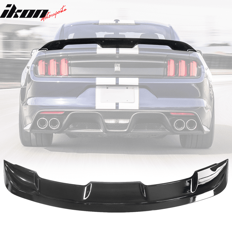Compatible With 1520 Ford Mustang Coupe GT500 Style Rear Trunk Spoiler