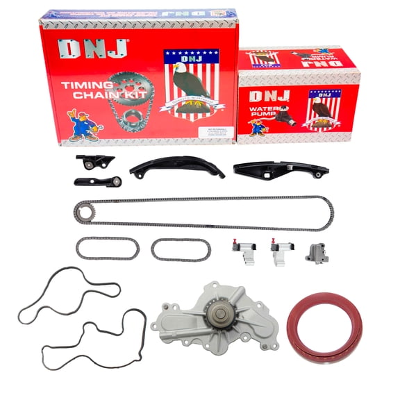 DNJ TK4198BWP Timing Chain Kit with Water Pump Fits Cars & Trucks 11-12 Ford 3.5L V6 DOHC 24V