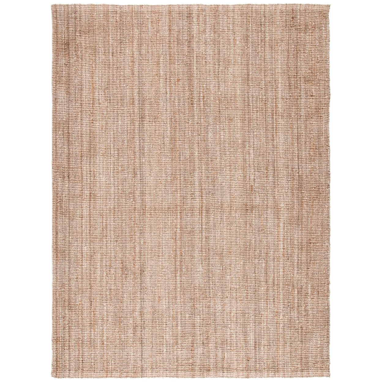 SAFAVIEH Natural Fiber Christabella Solid Jute Area Rug, Grey, 6' x 9'
