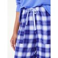 thumbnail image 5 of Joyspun Women's Brushed Hacci Knit Sleep Joggers, Sizes XS to 3X, 5 of 7