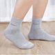 thumbnail image 5 of 10 par/lote calcetines de fibra de bambú para hombre, calcetines informales de negocios antibacterianos transpirables para hombre, calcetines de garantía de alta calidad, 5 of 5
