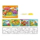 thumbnail image 2 of Adorable álbum de pintura al agua, juguete de artes prácticas, regalos coloridos, tableta de dibujo de educación temprana para actividades, niñas en Dinosaurio Sunnimix Libro de pintura, 2 of 8