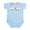 Sky Blue, variant on CafePress - I Love My Grumpy Infant Bodysuit - Baby Light Bodysuit, Size Newborn - 24 Months