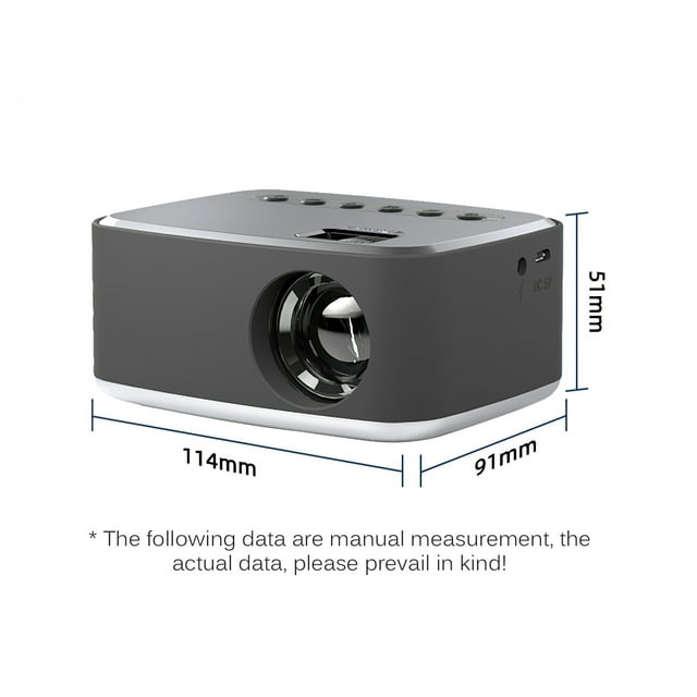 Portable Projector Led Video Projector Outdoor Movie Projector High Portable Projector Protective Efficiency Heat Dissipation Projector For Home Family