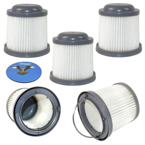 HQRP 5pack Washable Filter for Black & Decker HFVB320J27, HFVB315J22 DUSTBUSTER Lithium FLEX