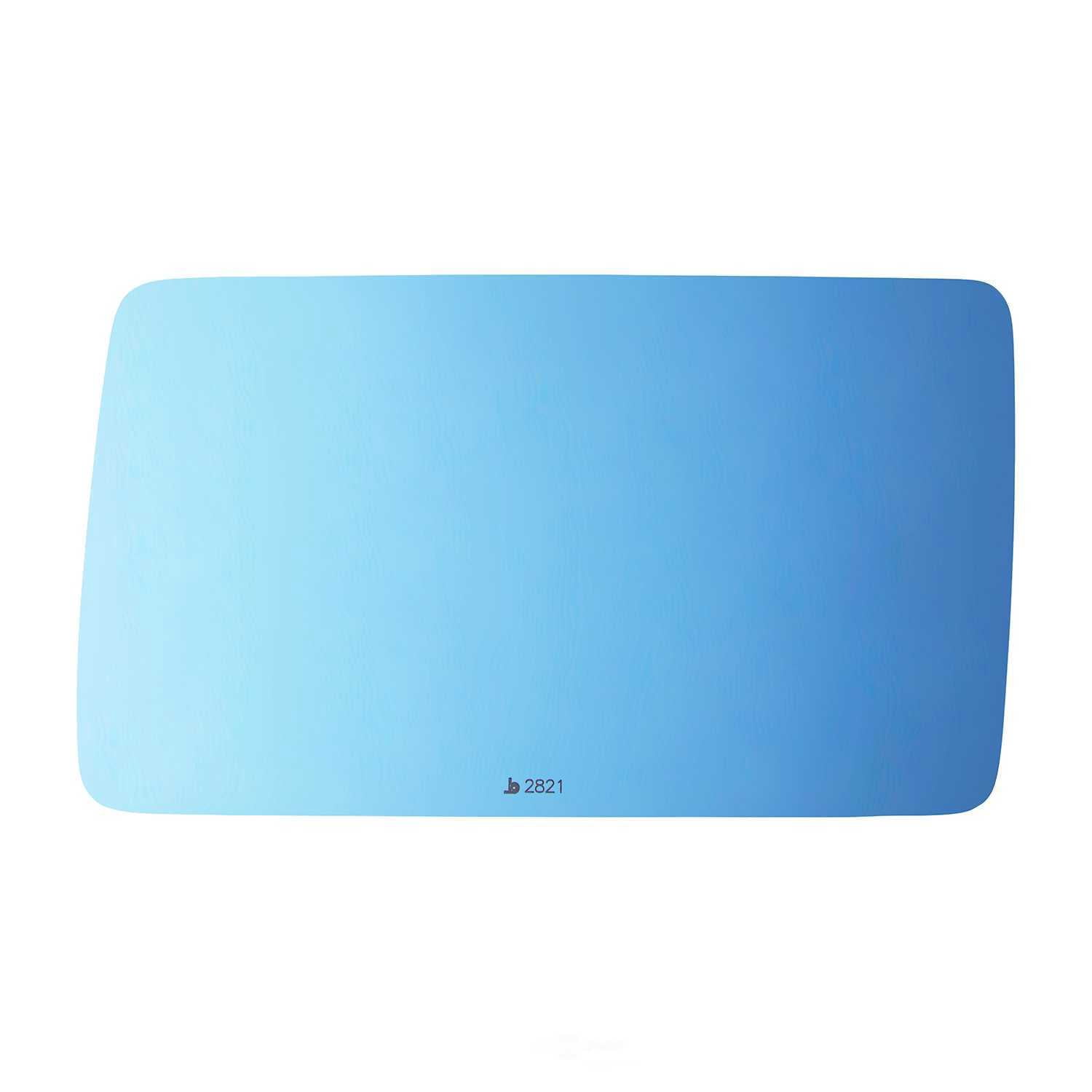 Burco Side View Mirror Replacement Glass - Blue Glass - 2821