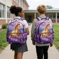 thumbnail image 3 of KUIFORTI Brown Horse Backpack and Lunch Box Set 4Pcs Cool Boys School Bag with Pencil Pouch Water Bottle Sleeve for Elementary Primary Middle School Daily Use, 3 of 7