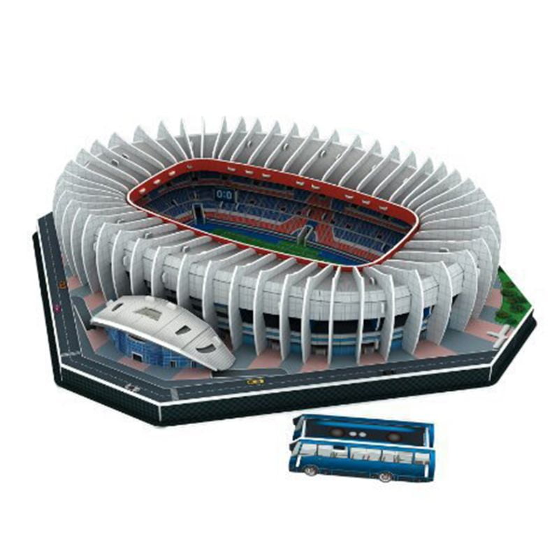 DIY 3D Jigsaw Puzzle World Soccer Football Stadium Kids Toy-Juventus Stadium 