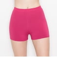thumbnail image 2 of ALWAYS Women's 1" Waistband Yoga Lounge Shorts Fuchsia 2XL, 2 of 7
