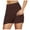 Brown, variant on vigerkar Skorts for Women Dressy Casual Plus Size High Waist Skirt with Shorts Underneath Skorts Tummy Control with Pockets Brown, XL