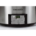 thumbnail image 5 of Crock-Pot SCCPVC605-S Olla de cocción lenta ovalada programable con cuenta regresiva de 6 cuartos con cucharón, acero inoxidable, 5 of 5