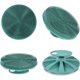thumbnail image 1 of 2Pcs Soft Silicone Body Cleansing Brush Shower Scrubber, Gentle Exfoliating and Massage for All Kinds of Skin (Blue), 1 of 2