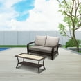 thumbnail image 4 of Four Seasons Courtyard Montego Bay Loveseat & Coffee Table, 4 of 7