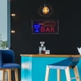 thumbnail image 4 of Lavish Home LED Bar Sign Decor for Homes and Businesses (Red, Blue, Yellow), 4 of 6