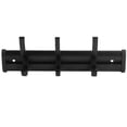 thumbnail image 3 of LABSERRON 1Pack Bathroom Row Hook Wall-mounted Storage Organizer Hooks 11.8x1.4in Black, 3 of 8