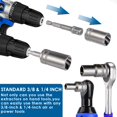 thumbnail image 2 of Thinkpro Bolt Extractor Set,17 Piece Wheel Lock Removal Kit,Lug Nut Extractor Set 1/2 Inch Drive,Lug Nut Remover for Removing Damaged, Frozen, Rusted, Rounded-Off Bolts,, 2 of 6