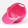 thumbnail image 6 of Oiyii Toddler Girl's Adjustable Baseball Hats Butterfly Embroidery Printed Outdoor Play Trucker Caps Youth Headwear, Rd1, 6 of 8