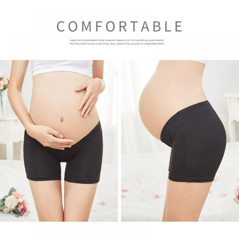 Pregnant Women's Underpants V-Type Low Waist Maternal Belly Support  Underwear Comfortable Seamless Maternity