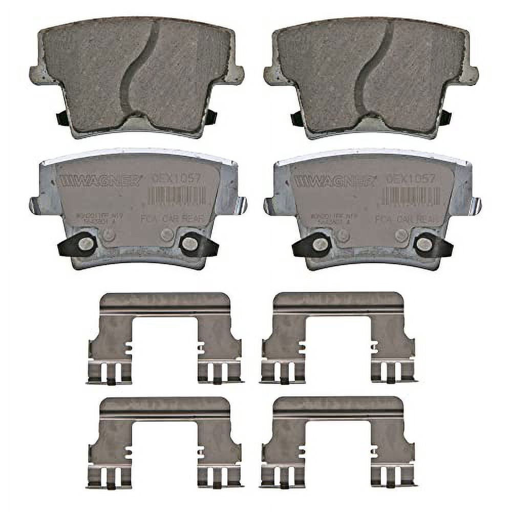 Disc Brake Pad Set Fits select: 2006-2014 DODGE CHARGER, 2014-2015 CHRYSLER 300C