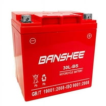 Banshee 30L-BS-Banshee-002 12V 30Ah 30L-BS Battery for Qualifying Harley Davidson Bikes - 4 Years Warranty