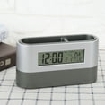 thumbnail image 3 of Reloj electrónico, innovador soporte para bolígrafo, reloj Digital LCD, reloj LCD, apariencia llamativa, 3 of 8