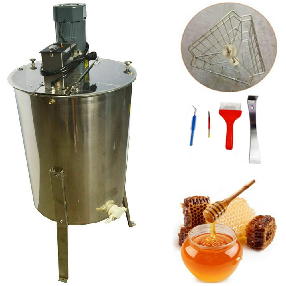 INTBUYING Electric Honey Extractor Separator Machine Bee Extractor