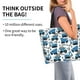 thumbnail image 2 of Fotbe Blue Excavator Bolsa Tote Estética de Lona con Estampado para Mujer - Bolsa Reutilizable de Hombro Casual para Vacaciones, Compras, Trabajo y Gimnasio, 2 of 8