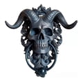 thumbnail image 1 of Silicone Mold Devil Skull Door God For Home Decoration Diy Resin Concrete Model Making Ice Chocolate Cake Tool ,Upgraded Material, 1 of 6