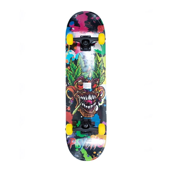 Patineta semiprofesional marca Psycho diseño buga Psycho Buga