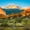 Pikes Peak Mountainscape, variant on Elephant Stock Pikes Peak Mountainscape Wall Art - Horizontal Canvas Wall Art - Living Room Wall Decor - Places Canvas - Turquoise And Brown Decor - 12" x 8"