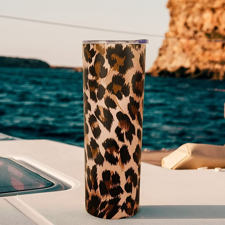 Leopard Tumbler 20 oz Simple Modern Travel Coffee Mug Leopard