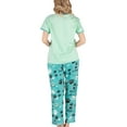 thumbnail image 2 of Lazy One Women's Pajama Set, Short Sleeves with Cute Prints, Relaxed Fit, Dog Mom, 2 of 7