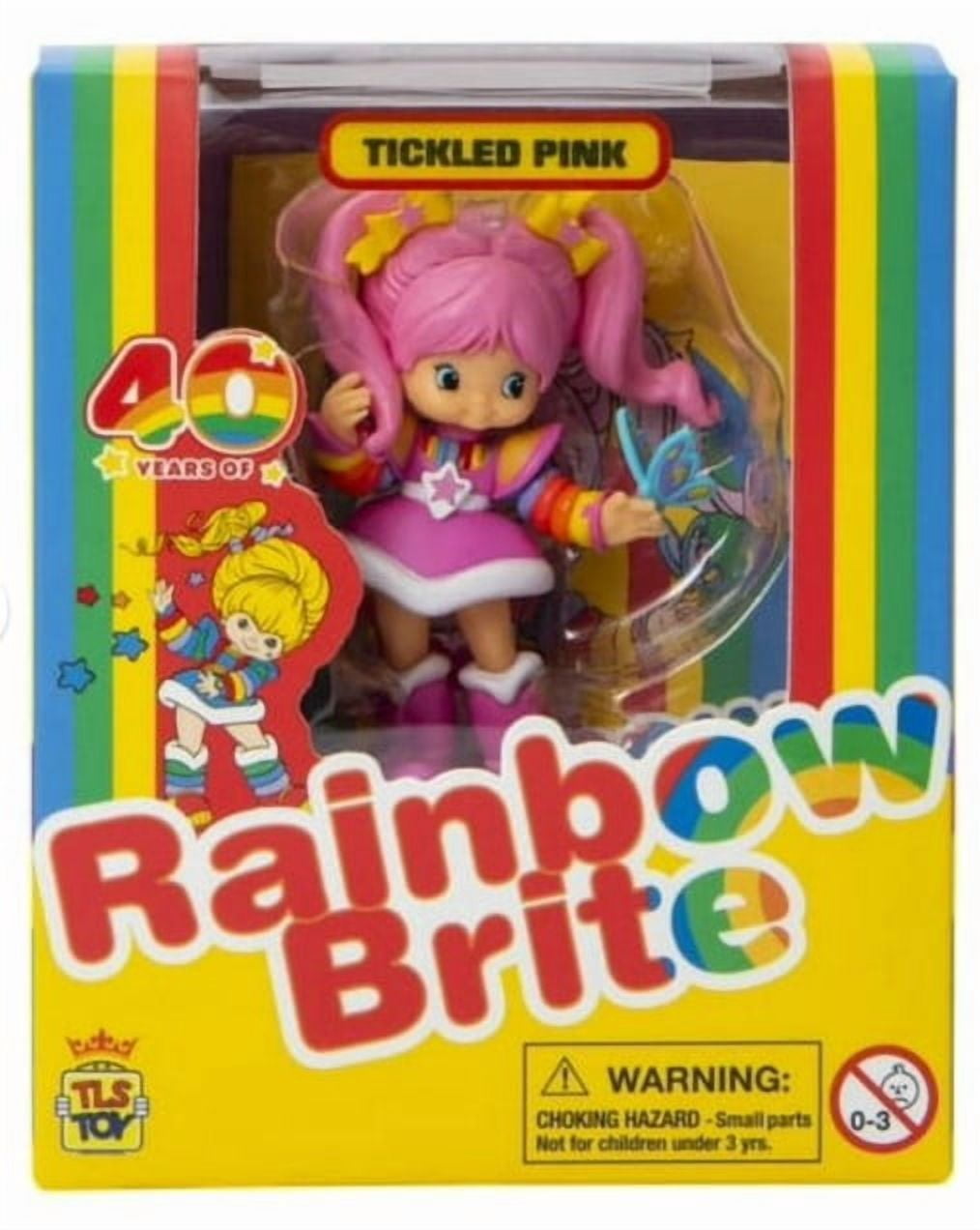 The Loyal Subjects - 40 Year Anniversary Rainbow Brite 3" Collectible Figure, Set of 3, Stormy, Red Butler and Tickled Pink