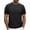 Black, variant on Men’s Short Sleeve Round Neck Solid Color Knitted Pullover T-Shirt Spring Summer Top