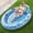 Blue, variant on SLOOSH Inflatable Pool Float Lounge, 70" x 50" Oval Suntan Tub Floatie for Adults & Kids, Tanning Pool Lounge Raft Floats, Personal Pool Lounger for Summer Water Party