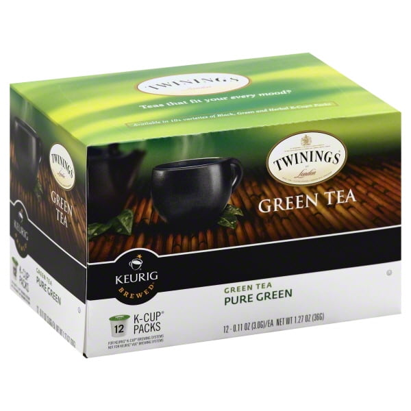 Twinnings of London Green Tea K-Cups, Pods, 12 Ct