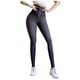 thumbnail image 2 of Fiudx Shorts de Yoga de Cintura Alta, Diseño Que Controla El Abdomen, Elásticos y Cómodos, Bolsillos para Mayor Comodidad, para Correr y Entrenar, Uso Casual y Deportivo, Tallas de Mujer S-Xl, Poliés, 2 of 3