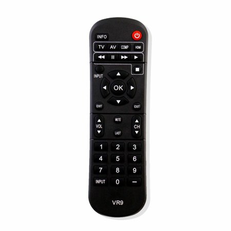 New Remote VR9 for VIZIO TV VM190XVT VM230XVT E320ME M260 M160MV M190MV M220MV
